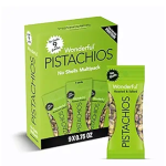 Wonderful Pistachios No Shells Roasted & Salted Nuts, 0.75 Ounce Bags Pack of 9 Protein Snack Carb-Friendly Gluten Free On-the-go Individually Wrapped Snack-main