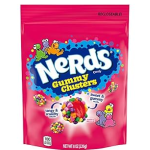 Nerds Gummy Clusters Candy Rainbow Resealable 8 Ounce Bag-main