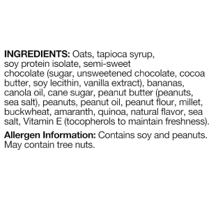 KIND Breakfast Healthy Snack Bar Peanut Butter Banana Dark Chocolate Gluten Free Breakfast Bars 8g Protein 1.76 OZ Packs 6 Count-ing