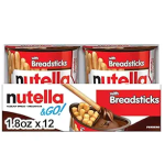 Nutella & GO! Bulk 12 Pack Hazelnut And Cocoa Spread With Breadsticks Snack Cups 1.8 Oz Each-main