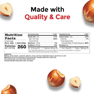 Nutella & GO! Bulk 12 Pack Hazelnut And Cocoa Spread With Breadsticks Snack Cups 1.8 Oz Each-nf