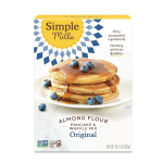 Simple Mills Almond Flour Pancake & Waffle Mix Original - Gluten Free Plant Based Paleo Friendly Breakfast 10.7 Ounce Pack of 1-main