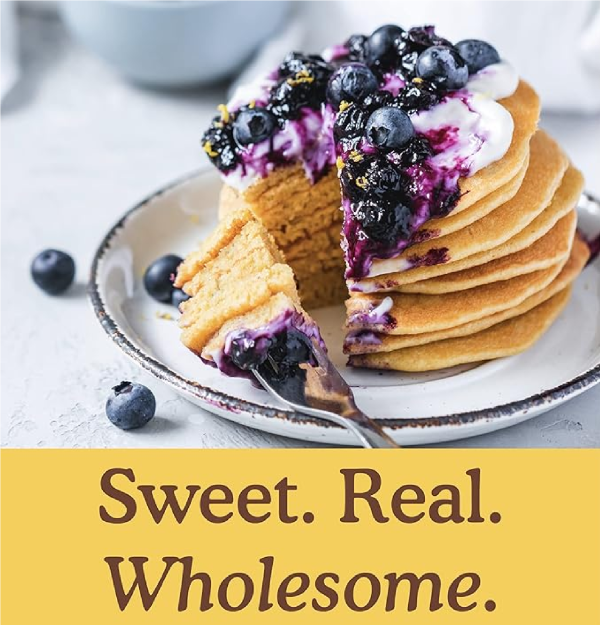 Simple Mills Almond Flour Pancake & Waffle Mix Original - Gluten Free Plant Based Paleo Friendly Breakfast 10.7 Ounce Pack of 1-back