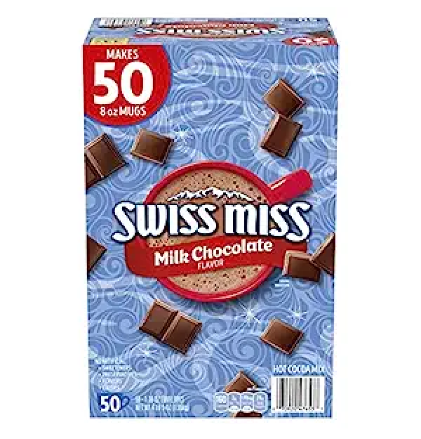 Swiss Miss Milk Chocolate Flavor Hot Cocoa Mix 1.38 oz. 50-Count-main