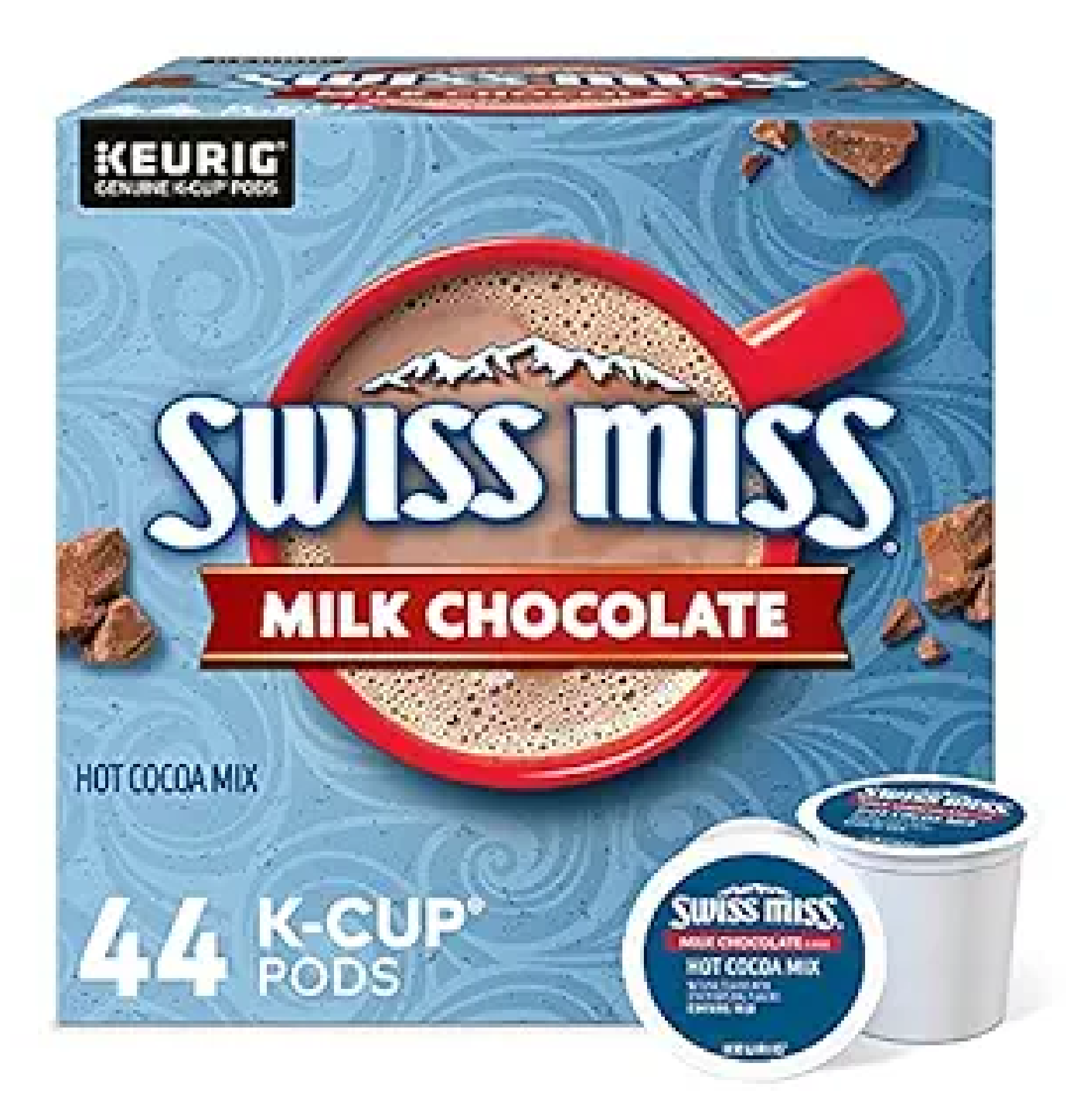 Swiss Miss Milk Chocolate Hot Cocoa Keurig Single-Serve K-Cup Pods 44 Count-main