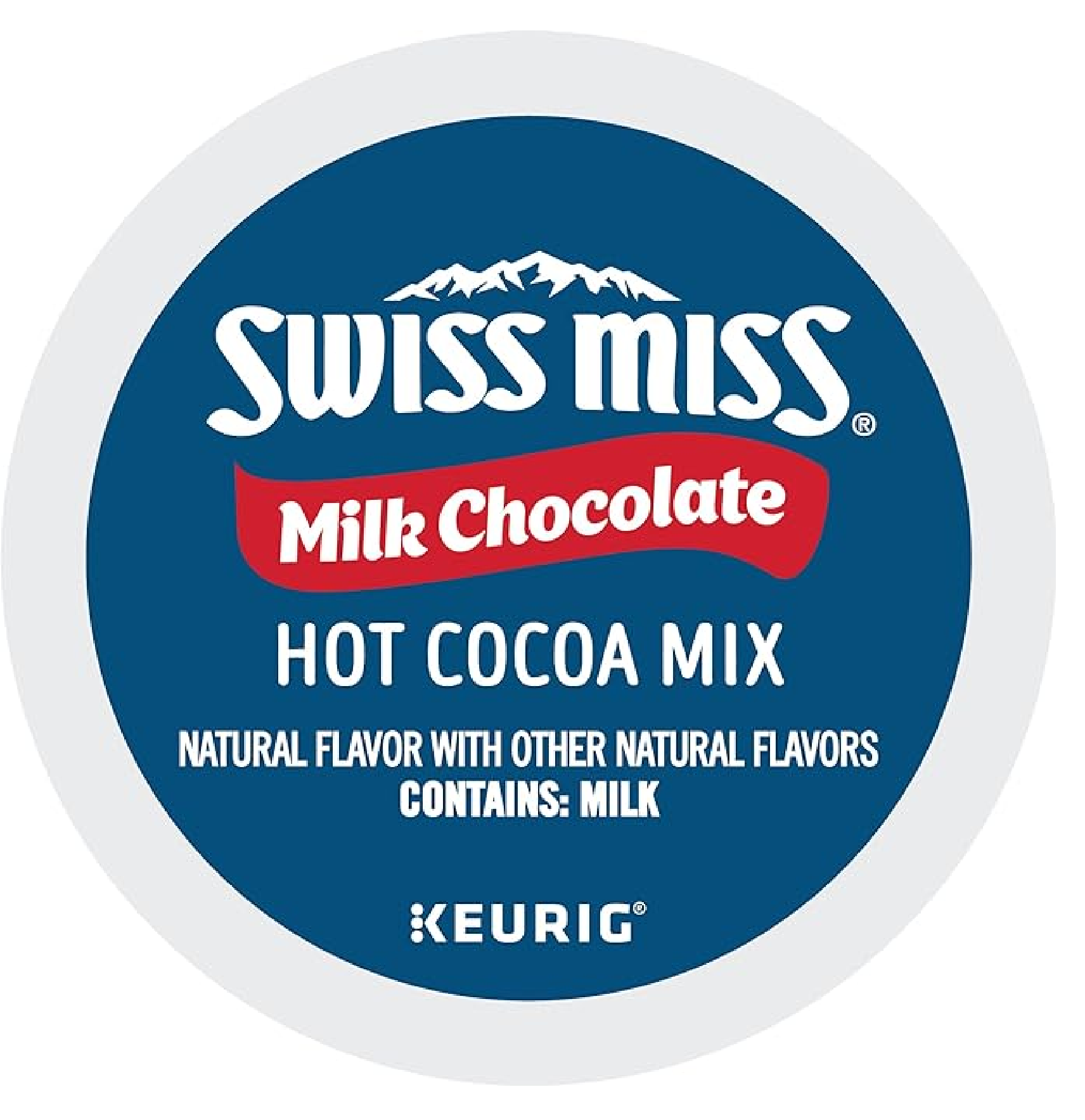 Swiss Miss Milk Chocolate Hot Cocoa Keurig Single-Serve K-Cup Pods 44 Count-back