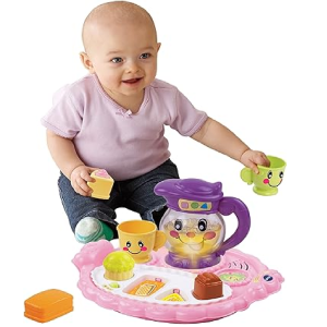 VTech Learn and Discover Pretty Party Playset-back