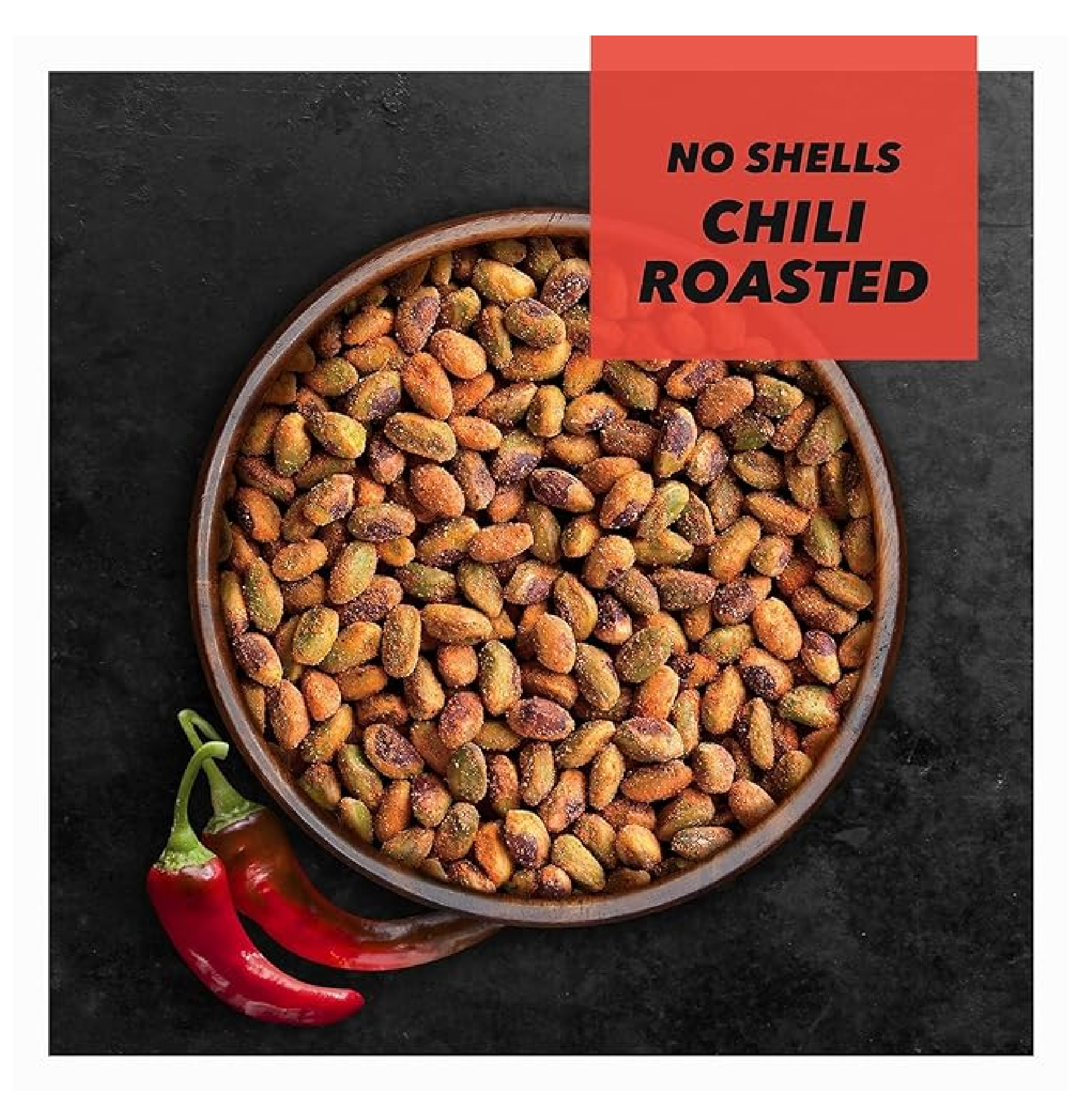 Wonderful Pistachios No Shells Chili Roasted Nuts 2.25 Ounce Pack Of 8 Protein Snack On-the-Go Snack-back2