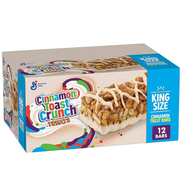 Cinnamon Toast Crunch Breakfast Cereal Treat Bars Snack Bars 12 ct-main