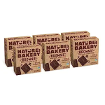 Nature’s Bakery Double Chocolate Brownie Bars Whole Grains Dates and Cocoa Plant Based, Dairy-Free Snack Bar 6 Count-main