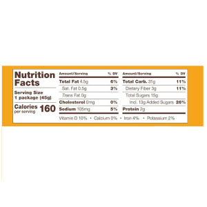 Nature’s Bakery Salted Caramel Brownie Bars Whole Grains Dates and Cocoa Plant Based Dairy-Free Snack Bar 6 Count Pack of 6-nf