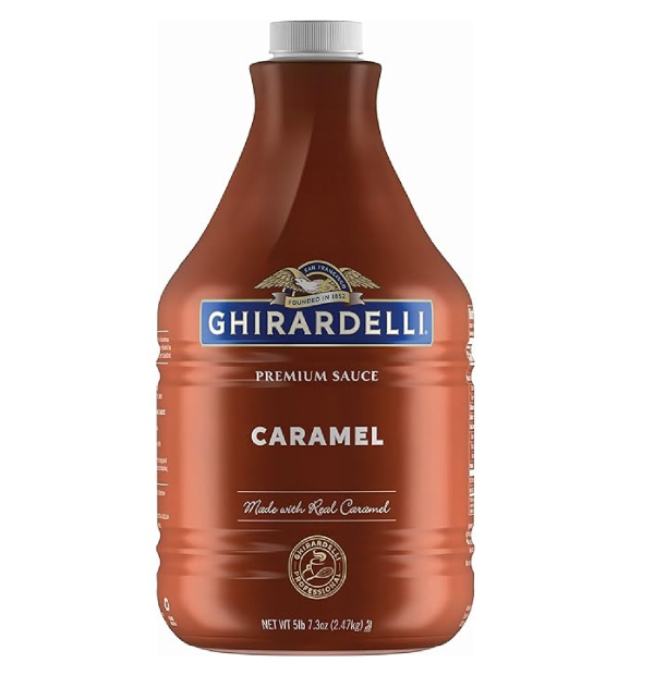 Ghirardelli Chocolate Company Caramel Sauce Pump Bottle 87.3 oz Pack of 1-main