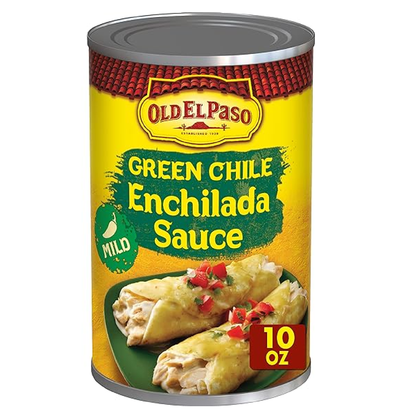 Old El Paso Mild Green Chile Enchilada Sauce 1 ct. 10 oz-main