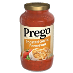 Prego Pasta Sauce Italian Tomato Sauce with Roasted Garlic & Parmesan Cheese 24 oz Jar-main