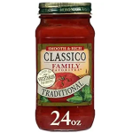 Classico Family Favorites Traditional Pasta Sauce 24 oz Jar-main