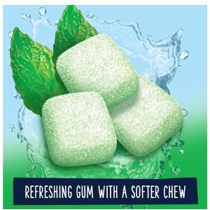 EXTRA Gum Refreshers Spearmint Sugar Free Chewing Gum 40 Piece Bottle Pack of 4-back