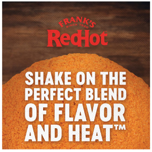 Frank's RedHot Original Seasoning 21.2 oz One 21.2 Ounce Container of Hot Sauce Seasoning Blend of Savory Garlic and Spicy Cayenne Pepper Perfect for Dry-Rubs-back