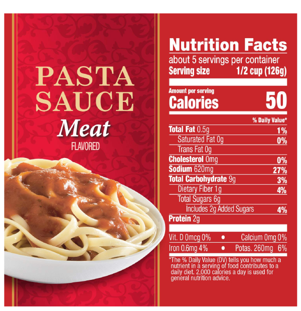 Hunt's Meat Pasta Sauce 24 oz-nf