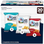 Cape Cod Potato Chips Variety Pack 1 Oz 20 Ct-main