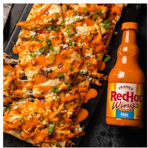 Frank's RedHot Mild Wings Hot Sauce 12 fl oz-back 2