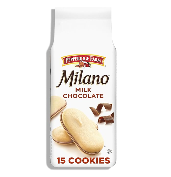 Pepperidge Farm Milano Milk Chocolate Cookies 6 OZ Bag 15 Cookies-main