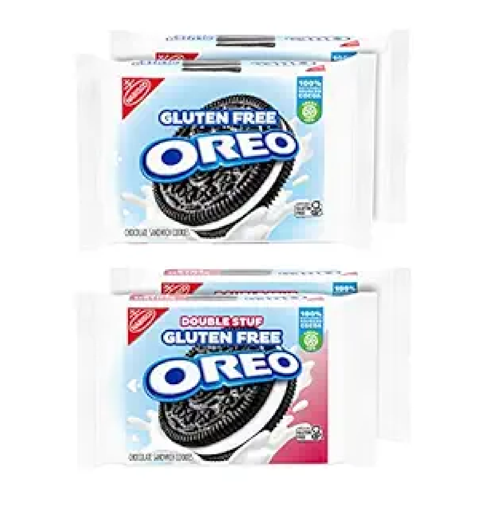 OREO Original & OREO Double Stuf Gluten Free Cookies Variety Pack 4 Packs-main