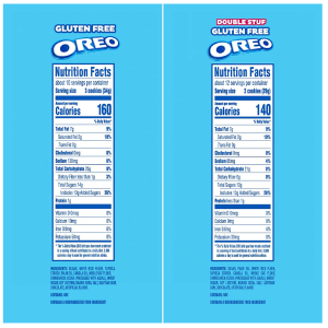 OREO Original & OREO Double Stuf Gluten Free Cookies Variety Pack 4 Packs-nf