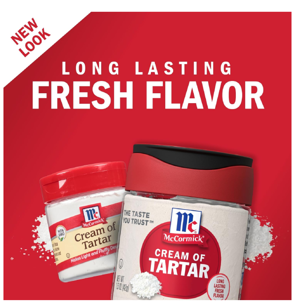 McCormick Cream Of Tartar 1.5 oz-back