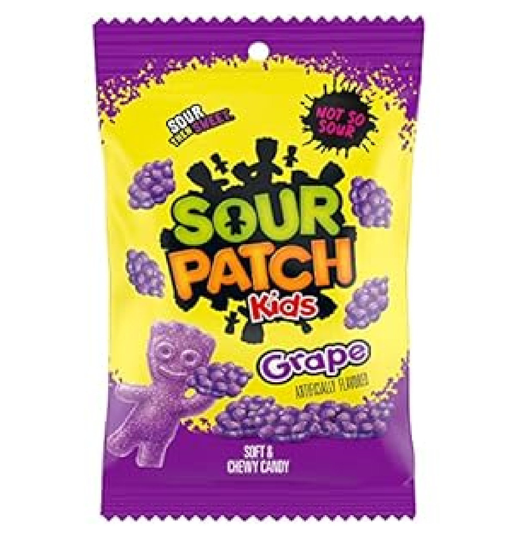 SOUR PATCH KIDS Grape Soft & Chewy Candy 8.02 oz-main