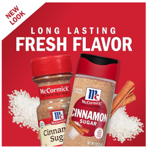 McCormick Cinnamon Sugar 3.62 oz-back