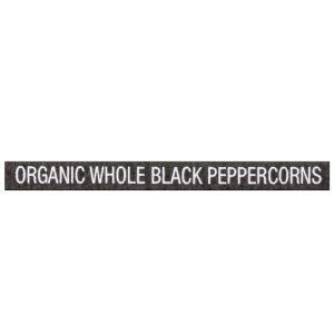 McCormick Organic Whole Black Peppercorns 13.75 oz-ing