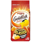 Goldfish Flavor Blasted Cheddar Jack'd Crackers Snack Crackers 6.6 oz bag-main