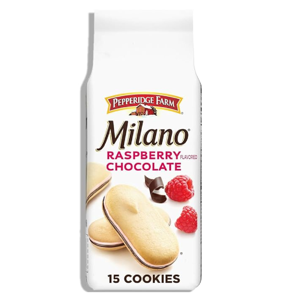 Pepperidge Farm Milano Cookies Raspberry Chocolate 7 oz. Bag-main