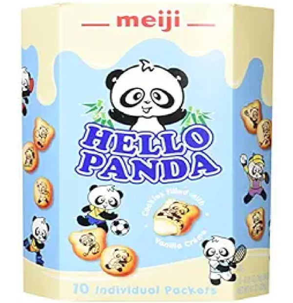 Meiji Hello Panda Family Pack Cookie Vanilla 9.1 Ounce-main