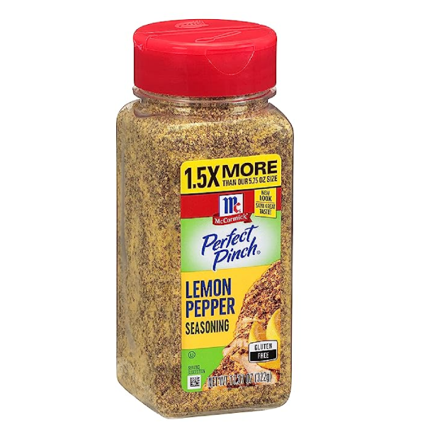 McCormick Perfect Pinch Lemon Pepper Seasoning 11.37 oz-main