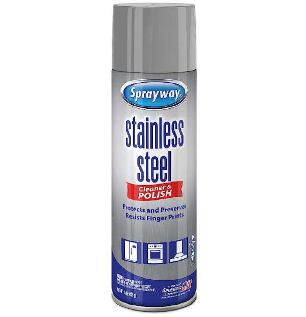 Sprayway Water-Based Stainless Steel Cleaner 15 Fl Oz Pack of 1-main