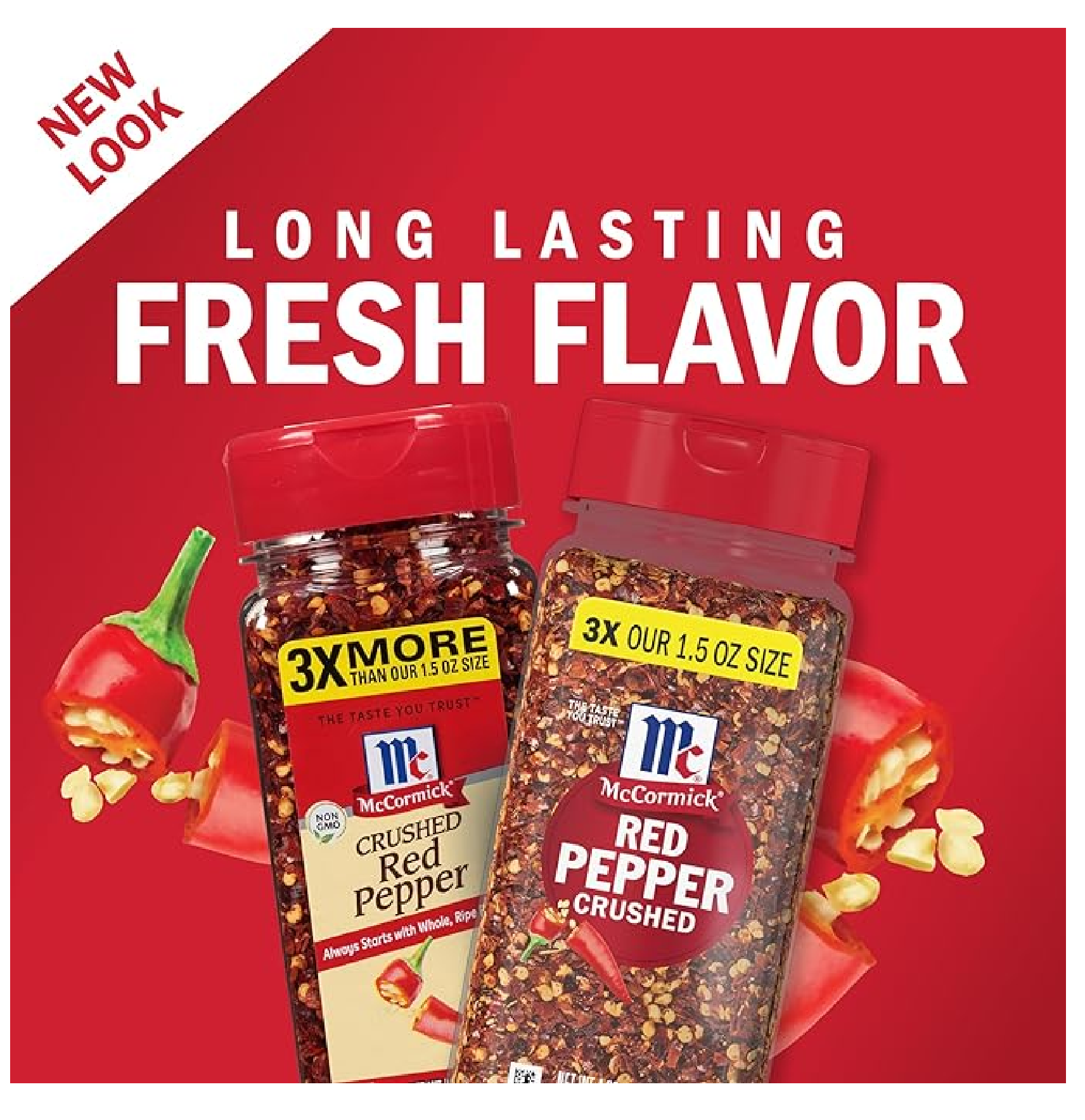 McCormick Crushed Red Pepper 4.62 oz-back