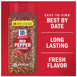 McCormick Crushed Red Pepper 4.62 oz-back 2