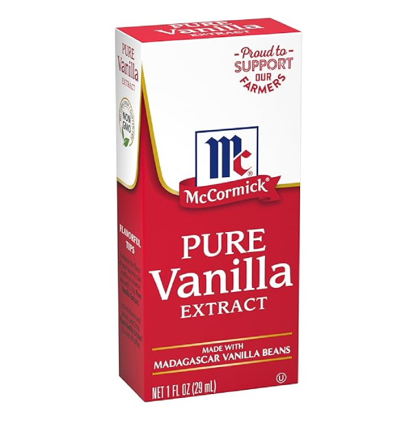 McCormick All Natural Pure Vanilla Extract Made with Madagascar Vanilla Beans 1 fl oz-main