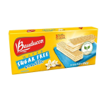 Bauducco Vanilla Wafer Cookies Sugar Free Delicious & Crispy Wafers 0g of added sugar 3 Creamy Layers Great for Snacks & Dessert No Artificial Flavors 5oz Pack of 1-main