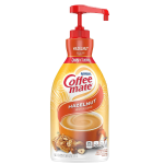 Nestle Coffee Mate Coffee Creamer Hazelnut Concentrated Liquid Pump Bottle Non Dairy No Refrigeration 50.7 Ounces-main