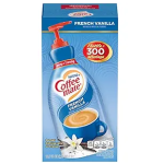 Nestle Coffee Mate Coffee Creamer French Vanilla Concentrated Liquid Pump Bottle Non Dairy No Refrigeration 50.7 Ounces-main