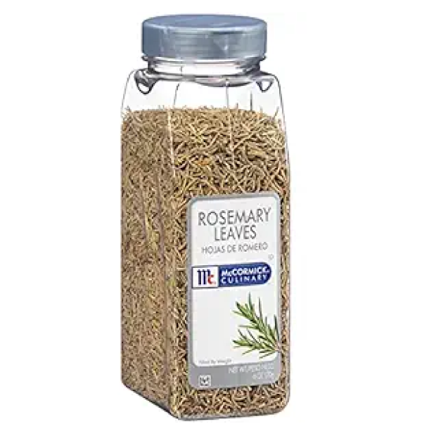 McCormick Culinary Dried Rosemary Leaves 6 Ounce Container of Dried Rosemary Herbs Perfect for Seasoning and Spices Blends for Grilling and Cooking-main