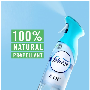 Febreze Odor-Fighting Air Freshener Heavy Duty Crisp Clean 8.8 fl oz Pack of 3-back4