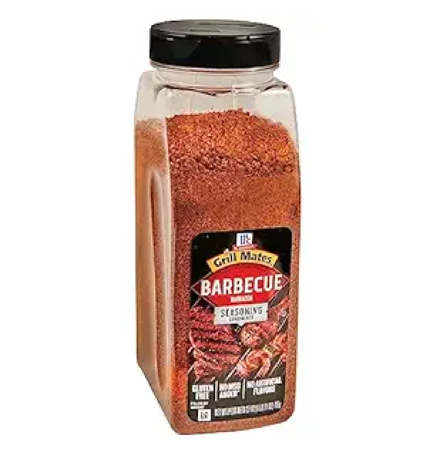 McCormick Grill Mates Barbecue Seasoning One 27 Ounce Container of Barbecue Rub Perfect for Proteins Vegetables and Fruits-main