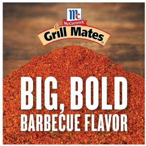 McCormick Grill Mates Barbecue Seasoning One 27 Ounce Container of Barbecue Rub Perfect for Proteins Vegetables and Fruits-back