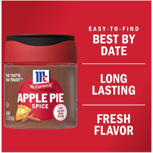 McCormick Apple Pie Spice 1.12 oz-back