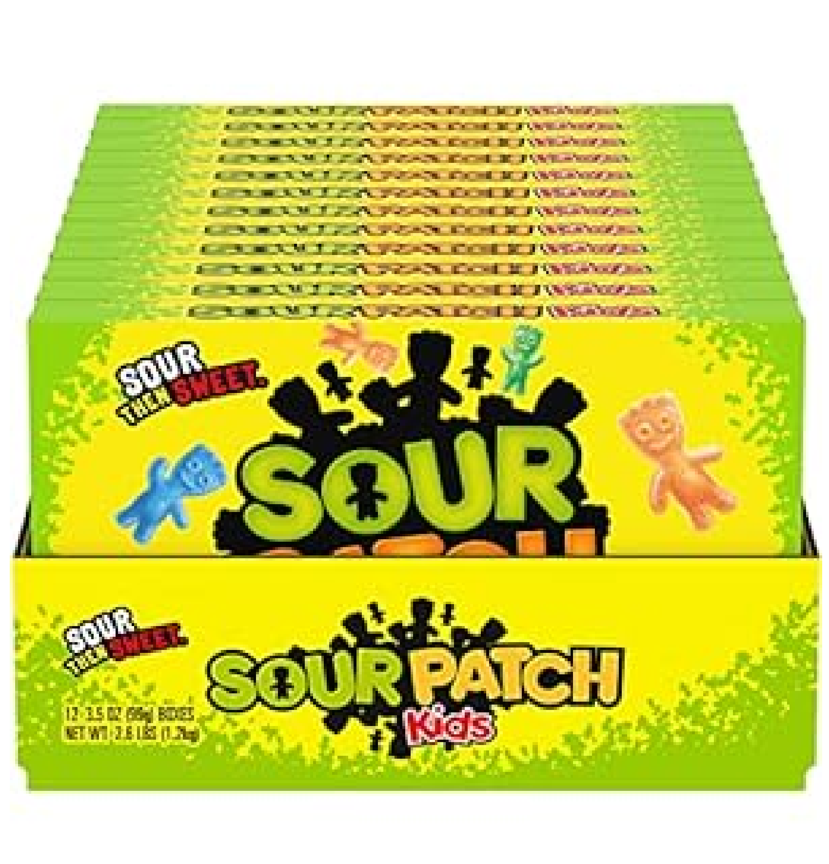 SOUR PATCH KIDS Soft & Chewy Candy 12 - 3.5 oz Boxes-main