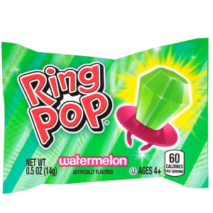 Ring Pop Individually Wrapped Bulk Lollipop Variety Party Pack 20 Count Suckers w/ Assorted Fruity Flavors Fun Candy for Kids Hard Candy for Party Favors Birthdays Celebrations & Goodie Bags-back