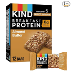 KIND Breakfast Healthy Snack Bar Almond Butter Gluten Free Breakfast Bars 8g Protein 1.76 OZ Packs 6 Count-main